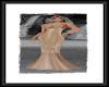 silvie dress gold