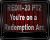 your on a redemtion p2-8