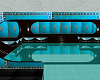 turquoise/blk room