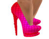 !1S Pink & Red Heels
