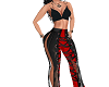 Black and Red LaceUp Fit