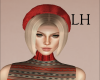 LH Fall Beret Red