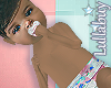 Baby Rachael in diaper