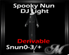 Spooky Nun DJ Light