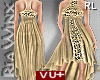 Glitter Gold Dress VU+