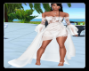 Beach wedding gown2