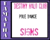 pole dance sign