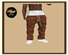 Calça LV marron