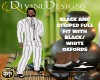 DD*BLACK STRIPED FULLFIT