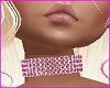 Pink Glitter Collar