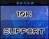 G| 10k Support Sticker