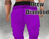 Dd- Droop Purple Jeans