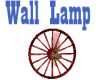 wagon wheel wall lamp