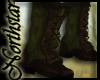 ~NS~ forest flat boots