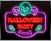 Halloween Party Sign