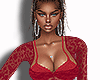burgundy colored lace