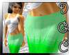 [E.M.] Boho skirt green