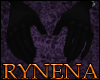 :RY: Royal black gloves