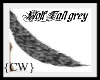 {CW}Wolf Tail grey M/F