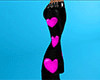 Pink Heart Flares RL (F)
