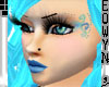 *E* snowgirl blue skin