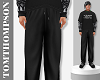 North Black Joggers