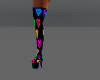 NEON HEART THIGH HIGHS