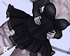 corset ruffle dress