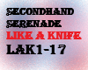 like a knife
