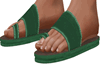 Green Beach Sandals