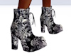 Gothic Patterned Boots