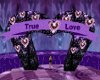Purple True Love Arch
