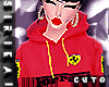 Stallion Hoodie - Red