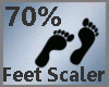 70% Feet Scaler -M-