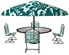 TealWickr Patio Table