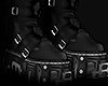 Black High Tower Boots