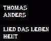 Thomas Anders Liebe