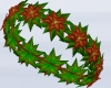 Poinsettia Crown