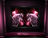 custom pink wolf room