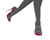 Kyla Red Sandals
