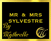 MR & MRS SYLVESTRE
