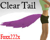 Transparent Purple Tail