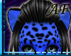 [AF]Blue Leopard Ears