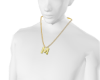 Letter M Necklace