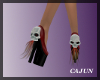 Fire Breath Skull Pumps