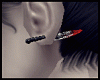 Knife earrings