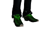 Green Neon Boots