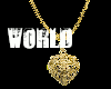 W|Gold Necklace Lion