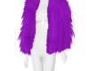 ~Lite Purple Fur Jacket