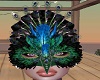 Peacock Face Mask